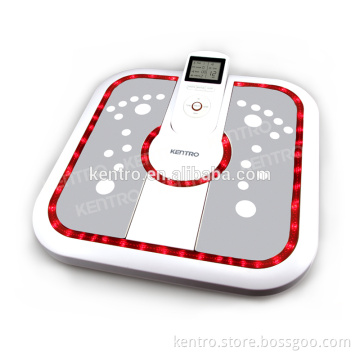 lighting foot massager equipment with LCD screen